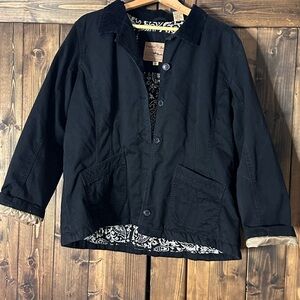 Stylish Black Utility Jacket